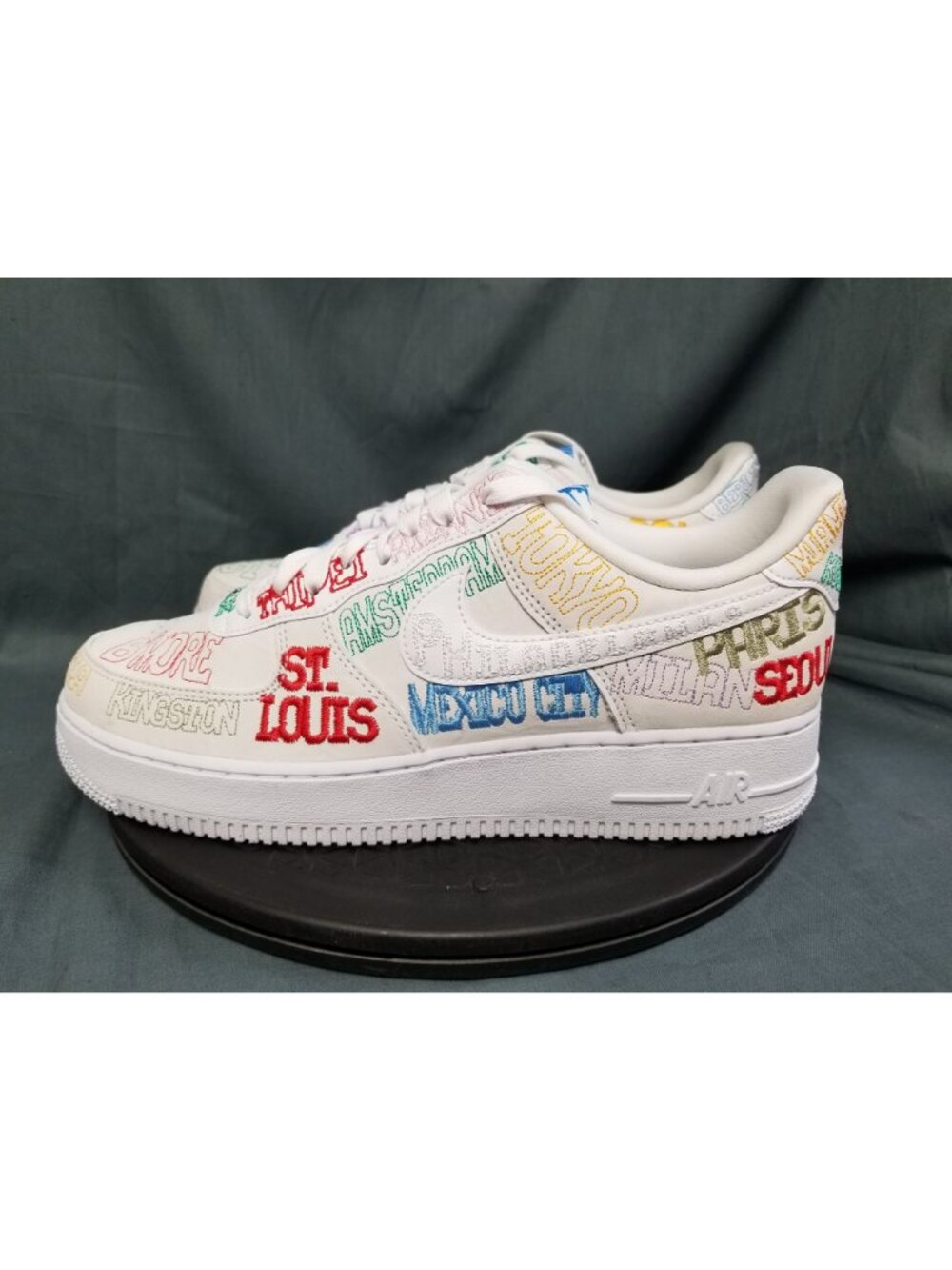 Nike Air Force 1 Low World Tour White Men's Size 9.5 NEW NO BOX! - Picture 5 of 11